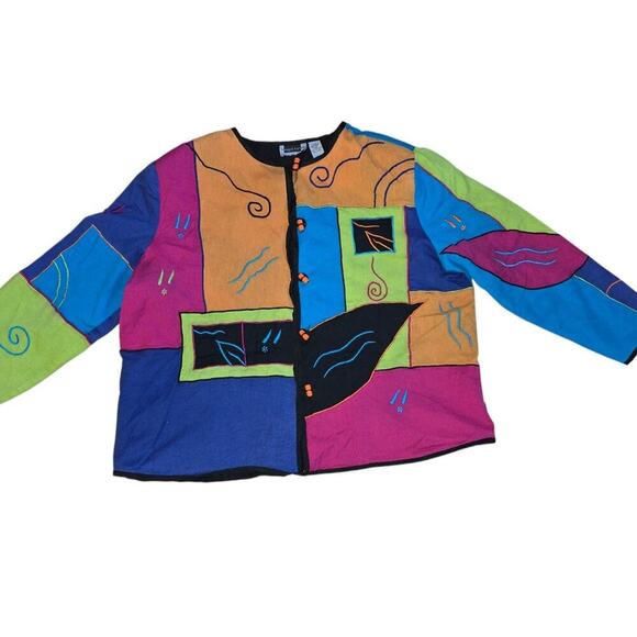 Maggie Barnes Patchwork Blazer - Picture 8 of 10